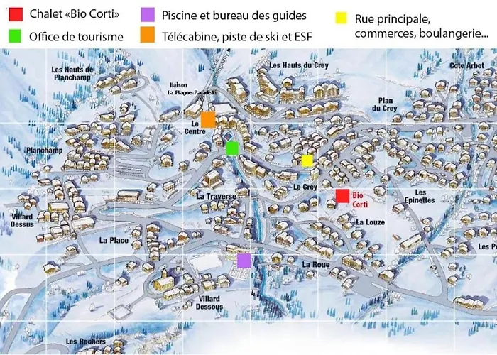 Lägenhet Bio Corti 6p. 3 Ch Proche Pistes/commerces La Plagne